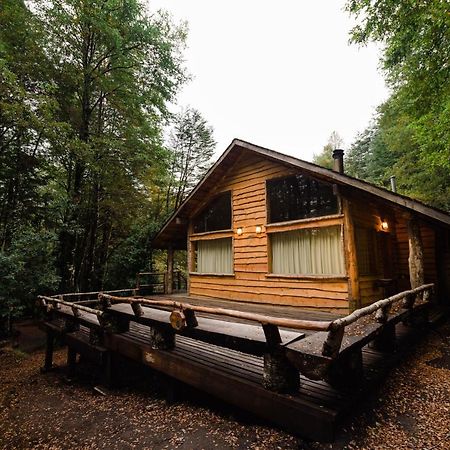 Huilo Huilo Cabanas Del Bosque Puerto Fuy Eksteriør billede