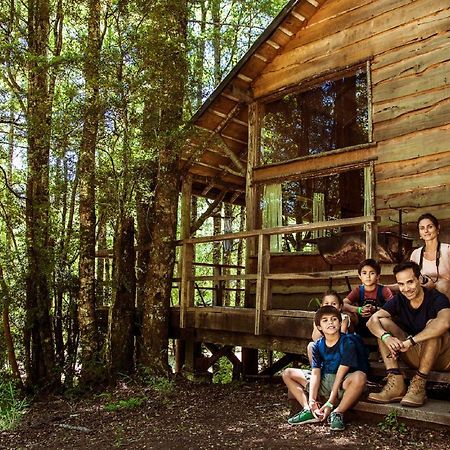 Huilo Huilo Cabanas Del Bosque Puerto Fuy Eksteriør billede